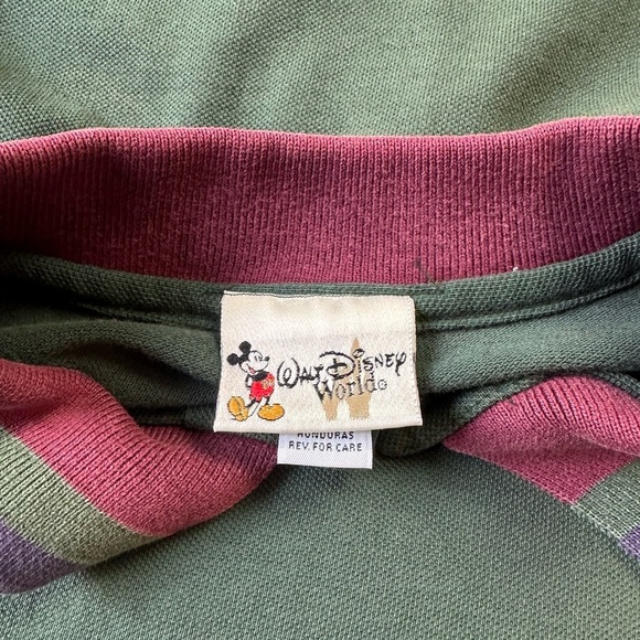 Vintage Disney Mickey Mouse Golf Polo Shirt Large - Picture 3 of 7